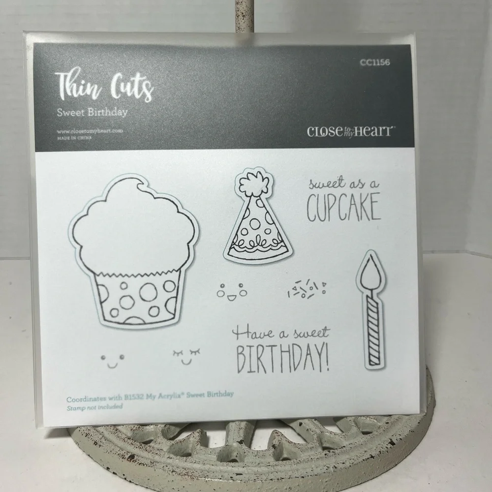 Close to my Heart - Sweet Birthday Thin Cuts